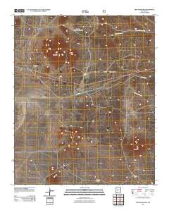 Tres Montosas 2011 topographic map thumbnail