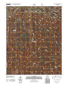 Sierra Mosca 2011 topographic map thumbnail