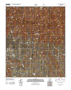 Capitan Peak 2011 topographic map thumbnail