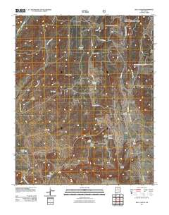 Bull Canyon 2011 topographic map thumbnail