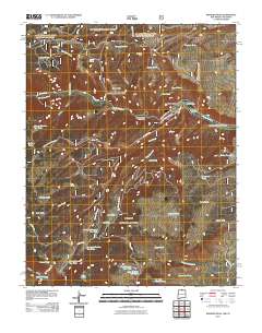 Bighorn Peak 2011 topographic map thumbnail