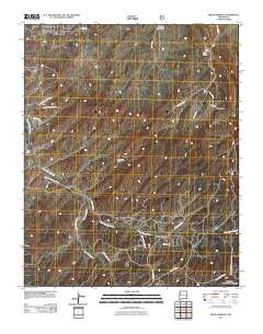 Bread Springs 2011 topographic map thumbnail