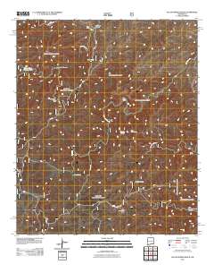 Bullis Spring Ranch 2011 topographic map thumbnail