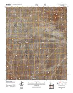 Arrowhead Well 2011 topographic map thumbnail