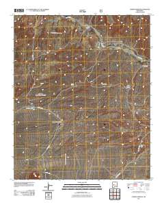 Carbon Springs 2011 topographic map thumbnail