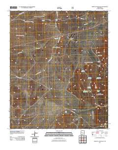 Arroyo Landavaso 2011 topographic map thumbnail