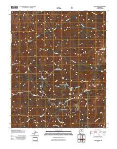 Aspen Basin 2011 topographic map thumbnail