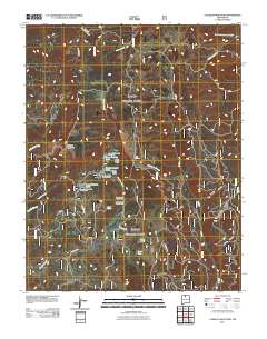 Canjilon Mountain 2011 topographic map thumbnail