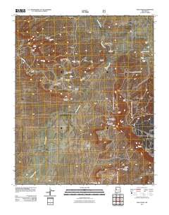 Dos Lomas 2011 topographic map thumbnail