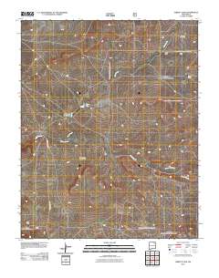 Abbott Lake 2011 topographic map thumbnail