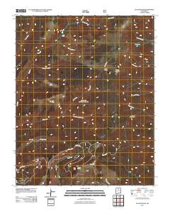 Elk Mountain 2011 topographic map thumbnail