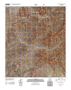 Culp Canyon 2011 topographic map thumbnail