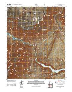 Echo Amphitheater 2011 topographic map thumbnail