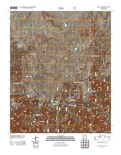 Jones Canyon 2011 topographic map thumbnail