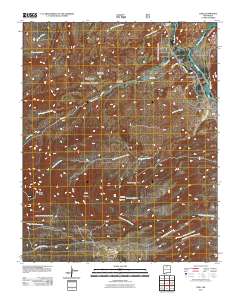 Chili 2011 topographic map thumbnail