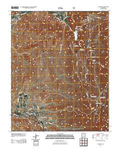 Cundiyo 2011 topographic map thumbnail