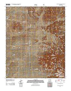 Lone Mountain 2011 topographic map thumbnail