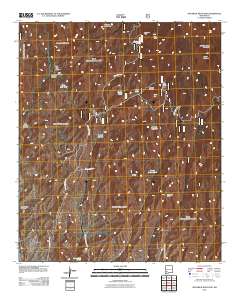 Maverick Mountain 2011 topographic map thumbnail