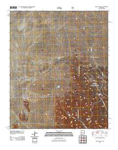 Kellog Well 2011 topographic map thumbnail