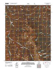 Jicarita Peak 2011 topographic map thumbnail