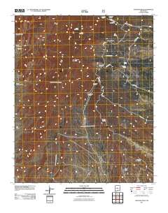 Manzano Peak 2011 topographic map thumbnail