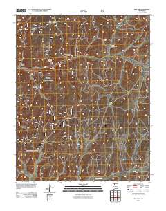 Pine Lake 2011 topographic map thumbnail