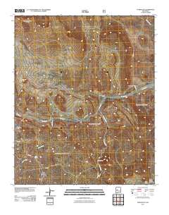 Puertecito 2011 topographic map thumbnail