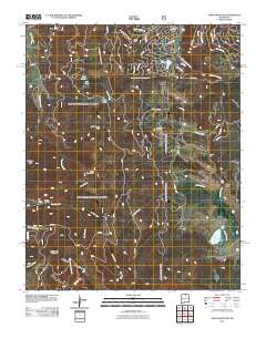 Osha Mountain 2011 topographic map thumbnail