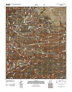 Negrito Mountain 2011 topographic map thumbnail
