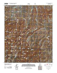 Mule Creek 2011 topographic map thumbnail