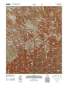 Placitas 2011 topographic map thumbnail