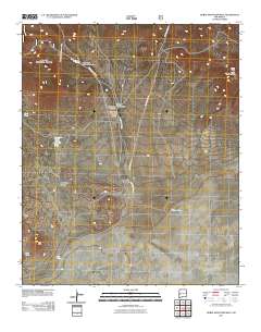 Horse Mountain West 2011 topographic map thumbnail