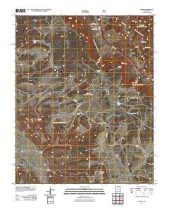 Rowe 2011 topographic map thumbnail