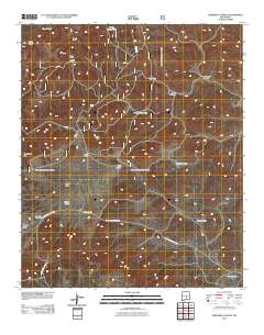 Sheeppen Canyon 2011 topographic map thumbnail