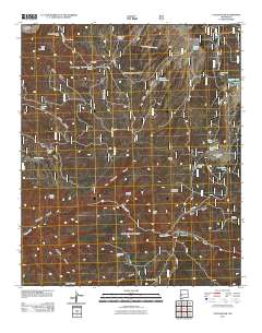 Taylor Peak 2011 topographic map thumbnail