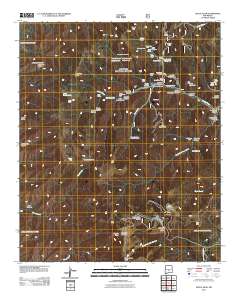 Nogal Peak 2011 topographic map thumbnail