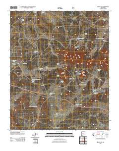 Red Flats 2011 topographic map thumbnail
