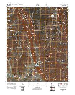 Upper Nutria 2011 topographic map thumbnail