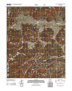 Valle San Antonio 2011 topographic map thumbnail