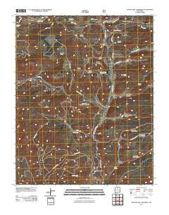 Rancho del Chaparral 2011 topographic map thumbnail