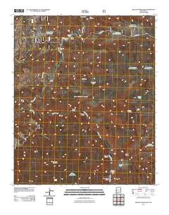 Milligan Mountain 2011 topographic map thumbnail