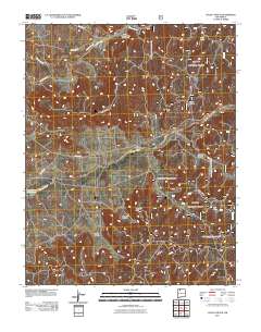 Vigas Canyon 2011 topographic map thumbnail