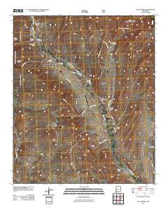 San Lorenzo 2011 topographic map thumbnail
