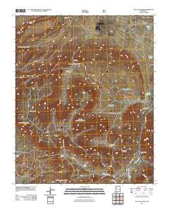 San Lucas Dam 2011 topographic map thumbnail