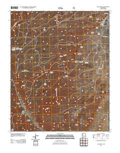San Rafael 2011 topographic map thumbnail