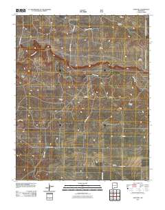 Sand Hill 2011 topographic map thumbnail