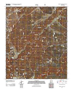 Spring Canyon 2011 topographic map thumbnail