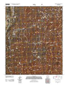 Sawmill Peak 2011 topographic map thumbnail