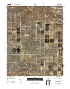 Texline South 2011 topographic map thumbnail