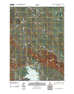 Meadow Creek Mountain 2010 topographic map thumbnail